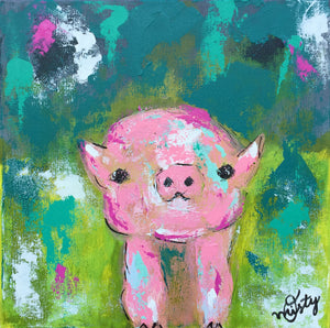 Notecards 4x6 "This Little Piggy Went to Market"